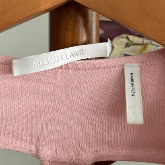 Helmut Lang - Gala Knit Mini Dress in Light Pink - Picture 5 of 6